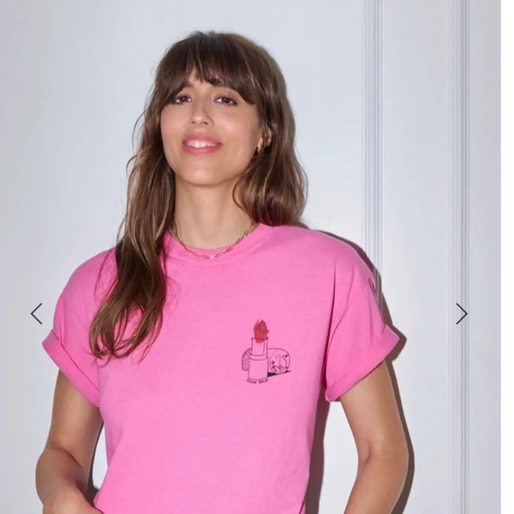 VIOLETTE_FR | Pink ‘Bisou Balm’ Tee - Picture 3 of 8